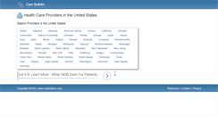 Desktop Screenshot of carebulletin.com